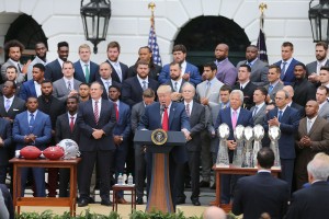 Super Bowl Champion New England Patriots Visit White House